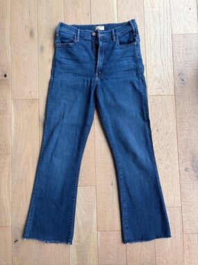 MOTHER Dark Blue Flare Jeans